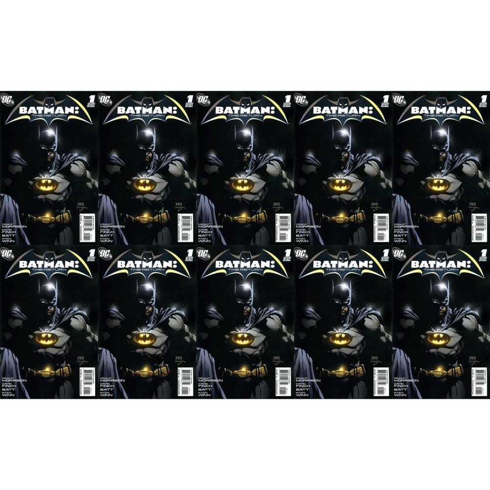 Batman: The Return (2011) DC Comics - 10 Comics